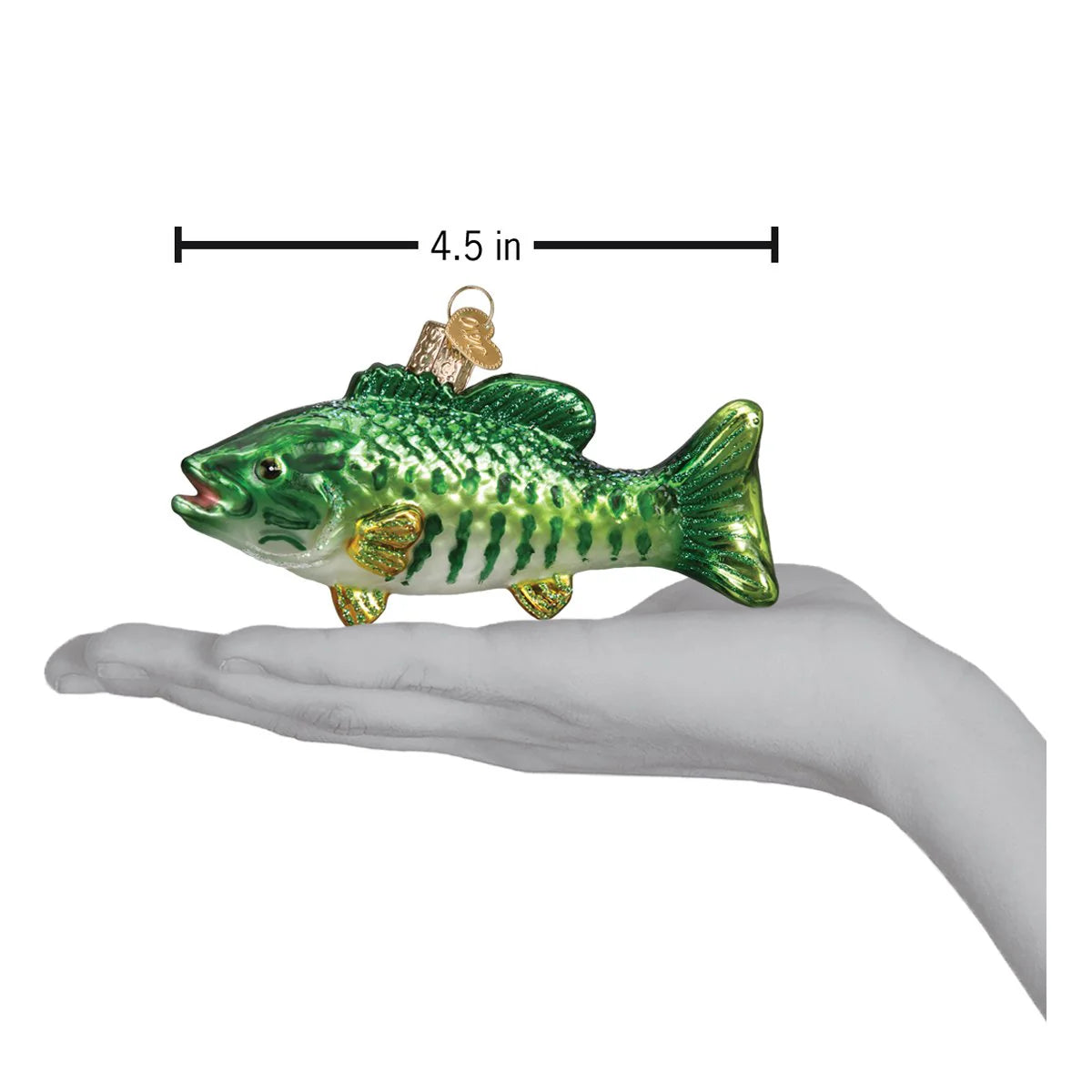 Small Mouth Bass Ornament