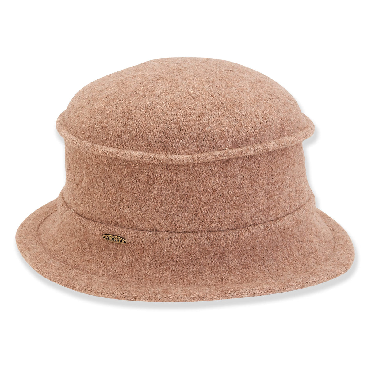 Brown Cloche Hat