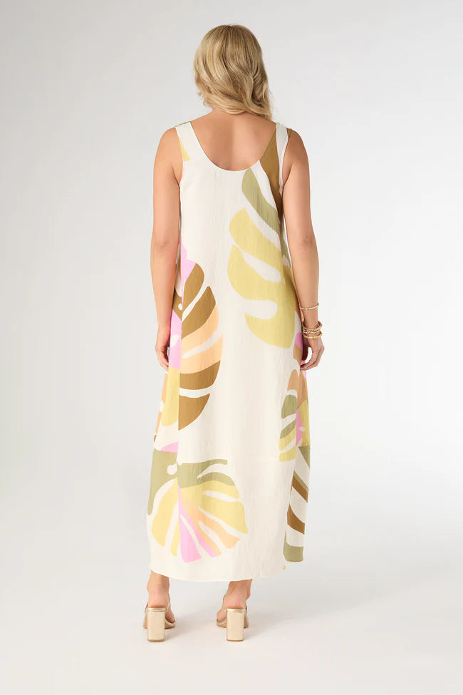Relaxed Tank Dress with Side Pockets