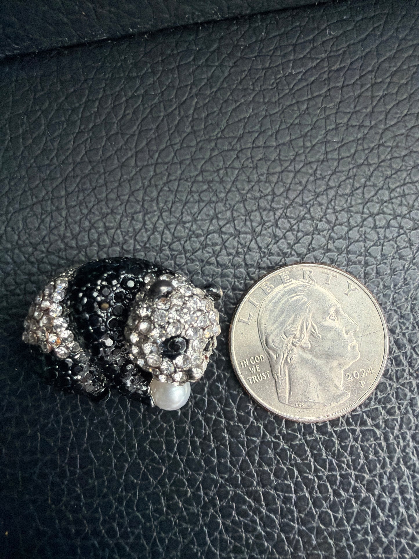 Panda Bear Brooch