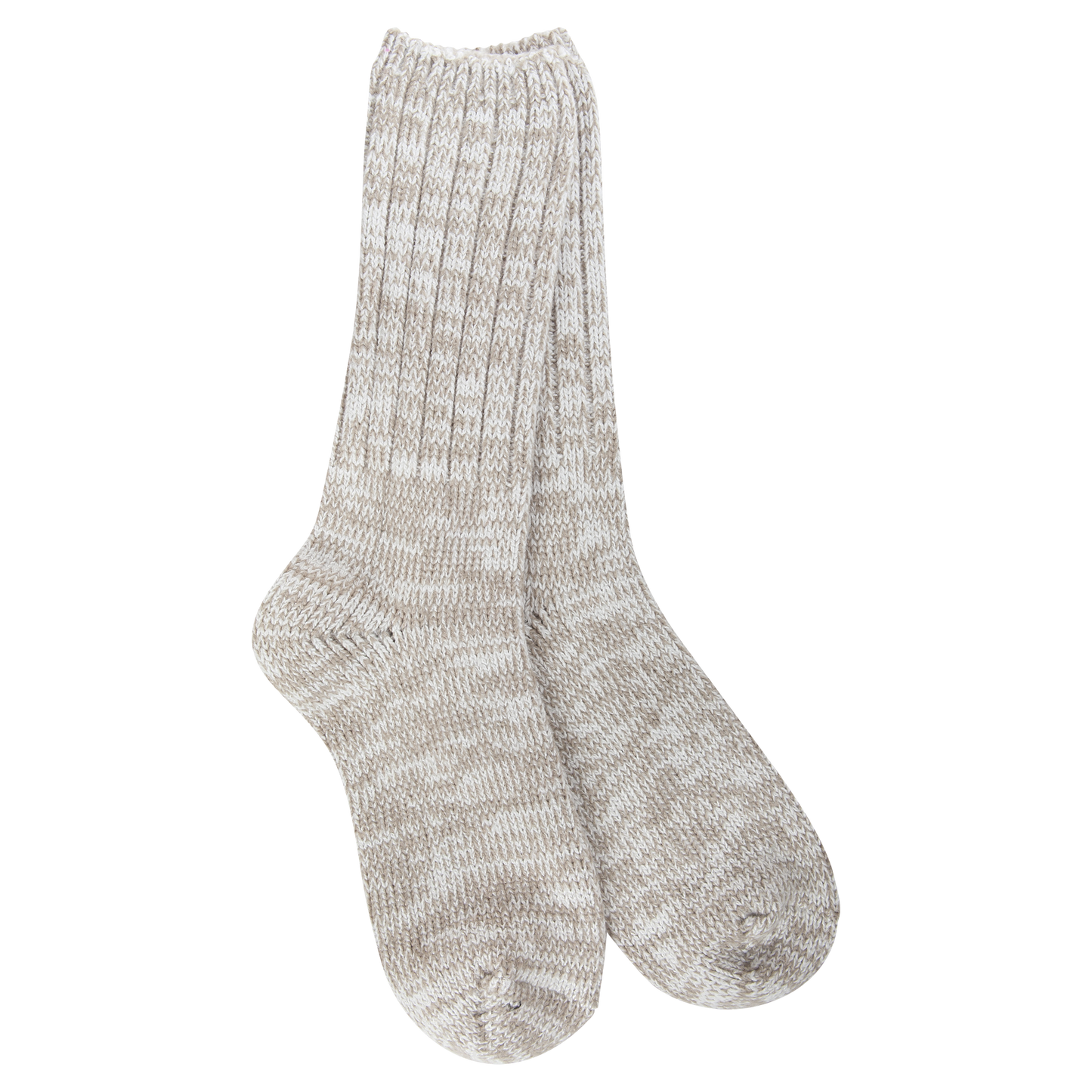 Ragg Crew Socks - Mushroom