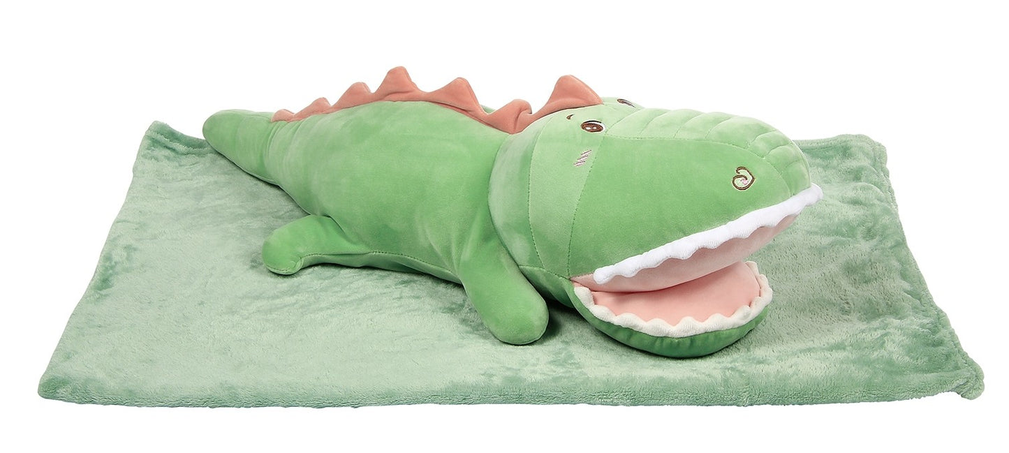 Huggie Pal - Alex the Alligator Plush & Blanket