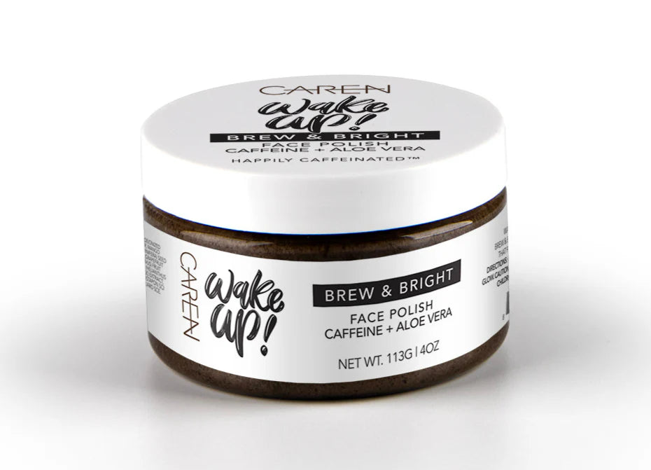 Caren Wake Up! | Brew & Bright Face Polish