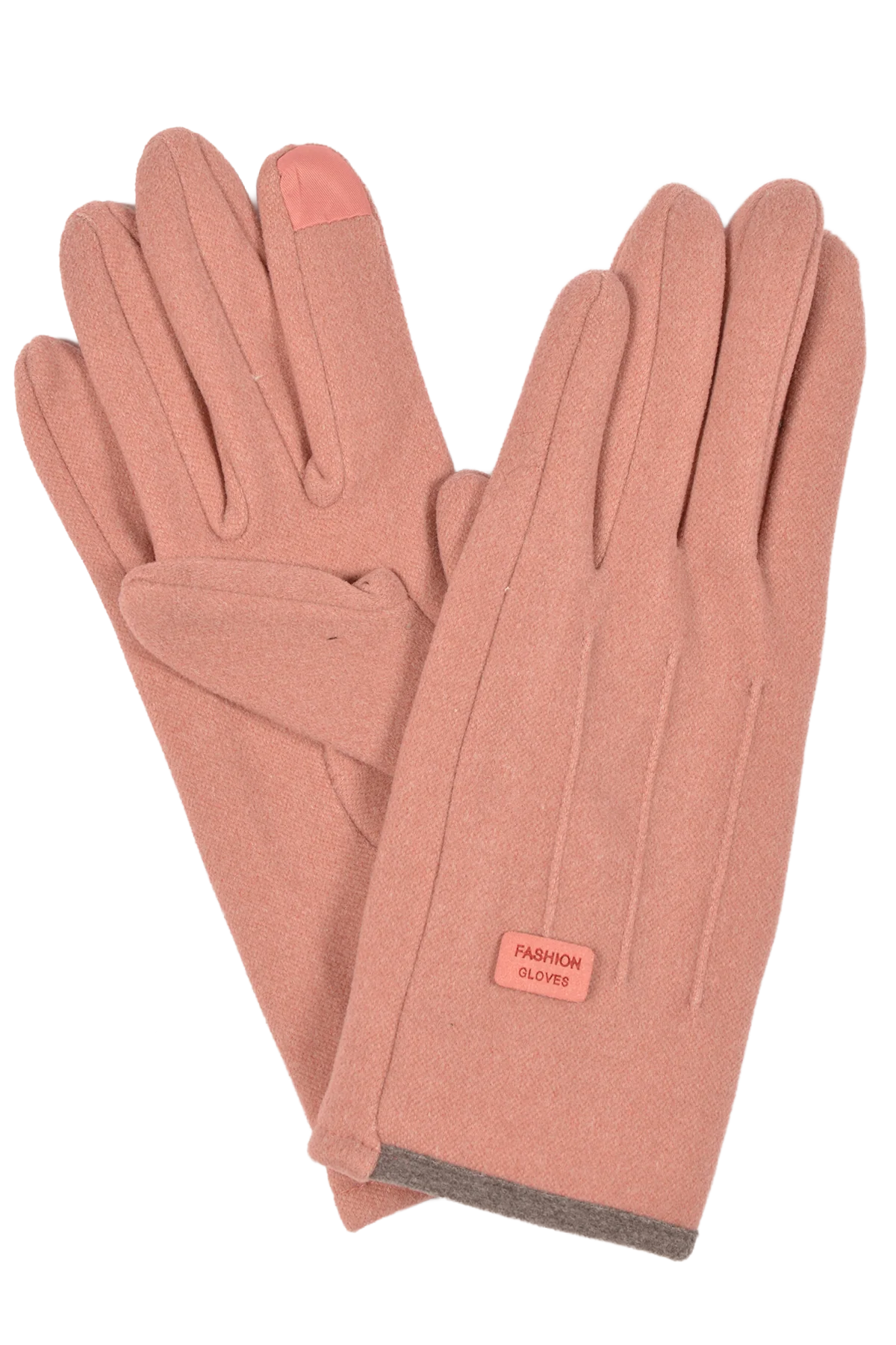 Ultra Soft Felt Gloves Pink