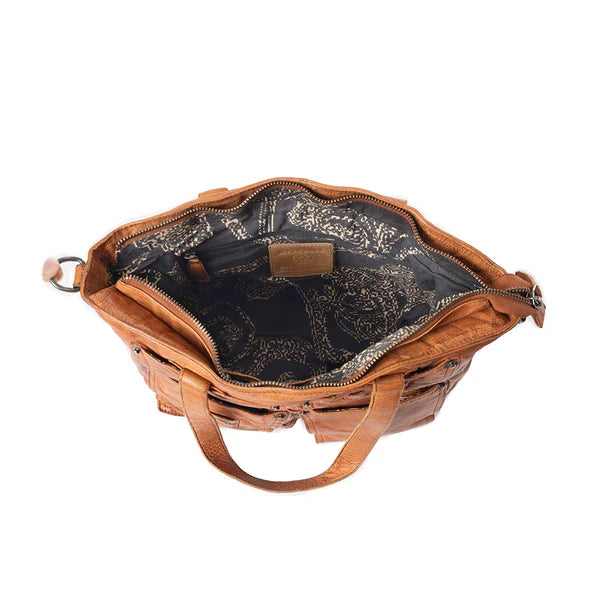 Rustic Scholar Satchel Bag 100% Leather
