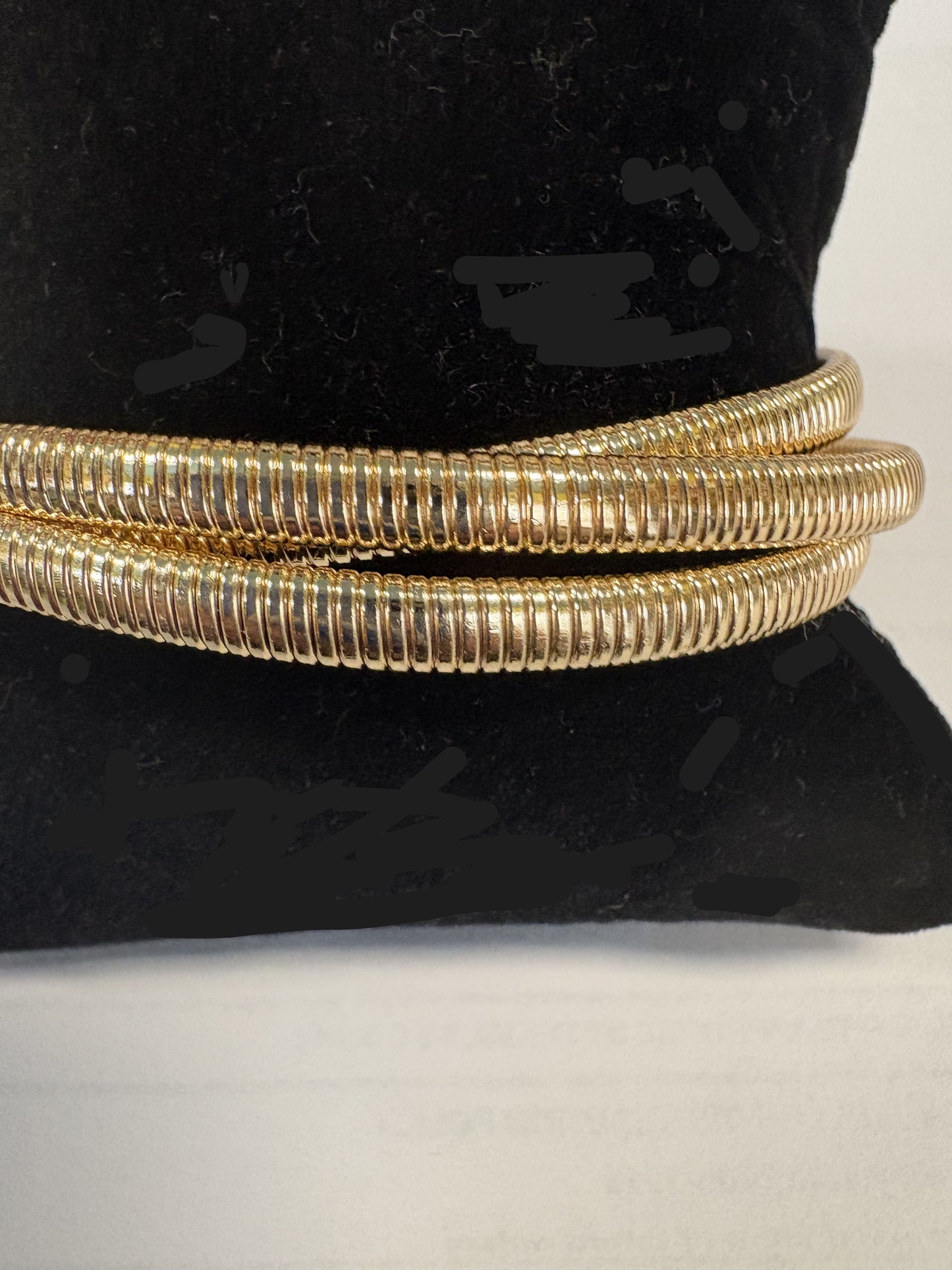 Gold Tri-Strand Bracelet
