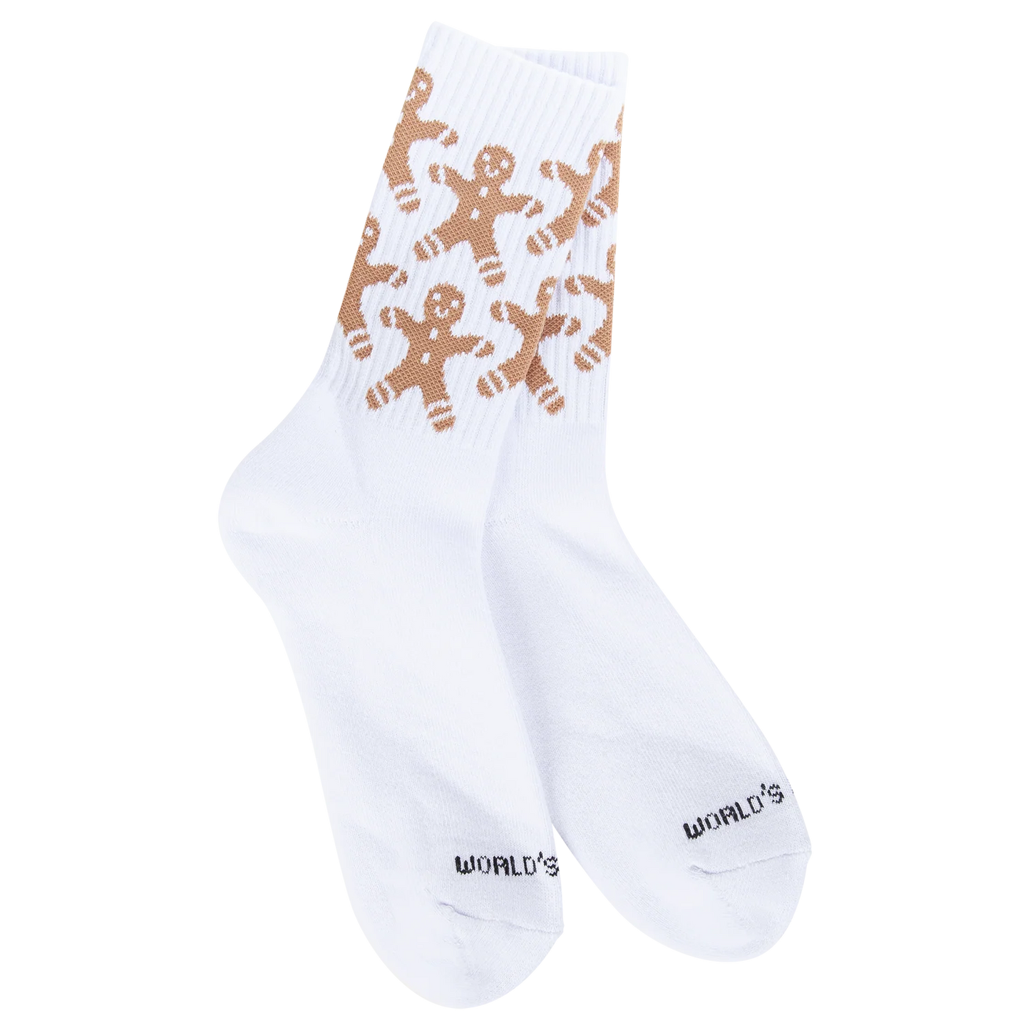 Holiday Sport Mini Crew Gingerbread socks
