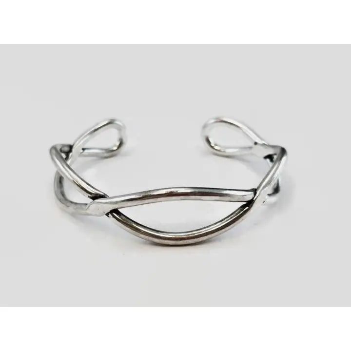 Silver Twisted Bracelet