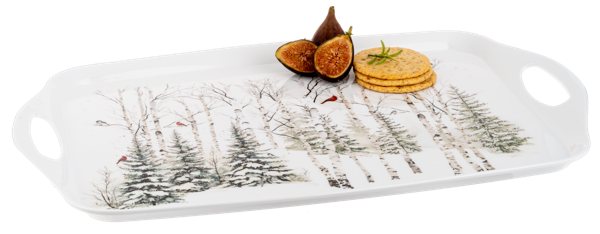 Winter Forest Serving Tray