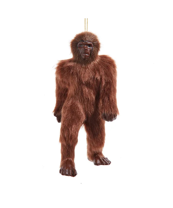 Furry Big Foot Ornament