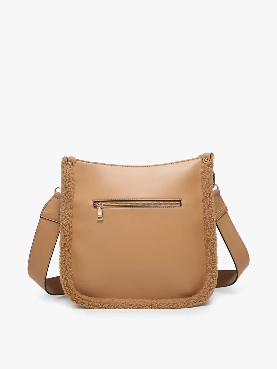 Chloe Vegan Teddy Crossbody - Assorted Colors