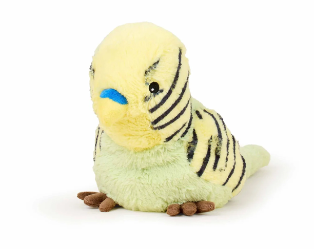 Warmies Green Parakeet