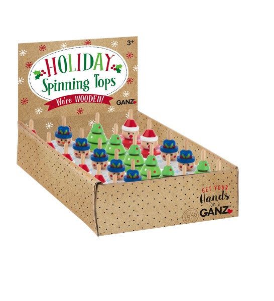 Holiday Spinning Tops