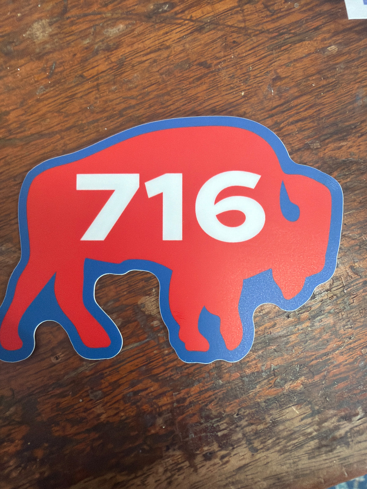716 Buffalo Sticker