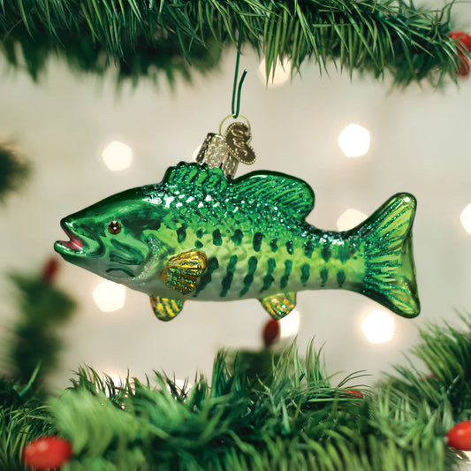 Small Mouth Bass Ornament