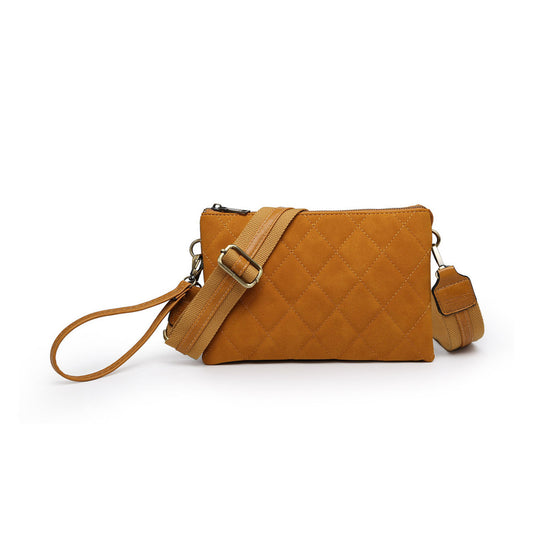 Mustard Quilted Purse