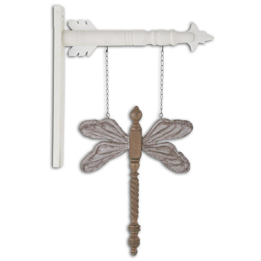 Dragonfly Arrow Sign