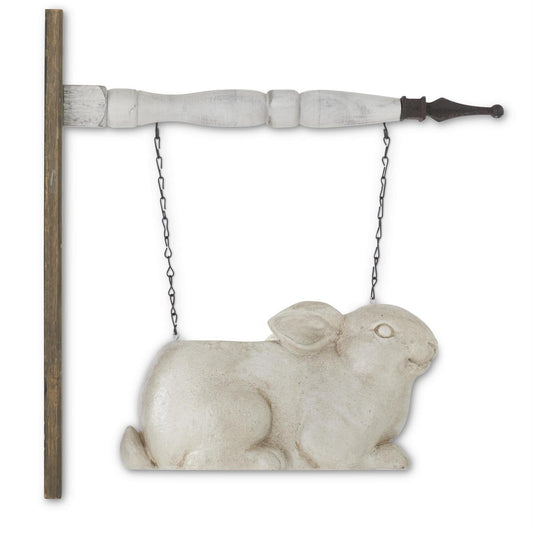 Rabbit Planter Arrow Sign