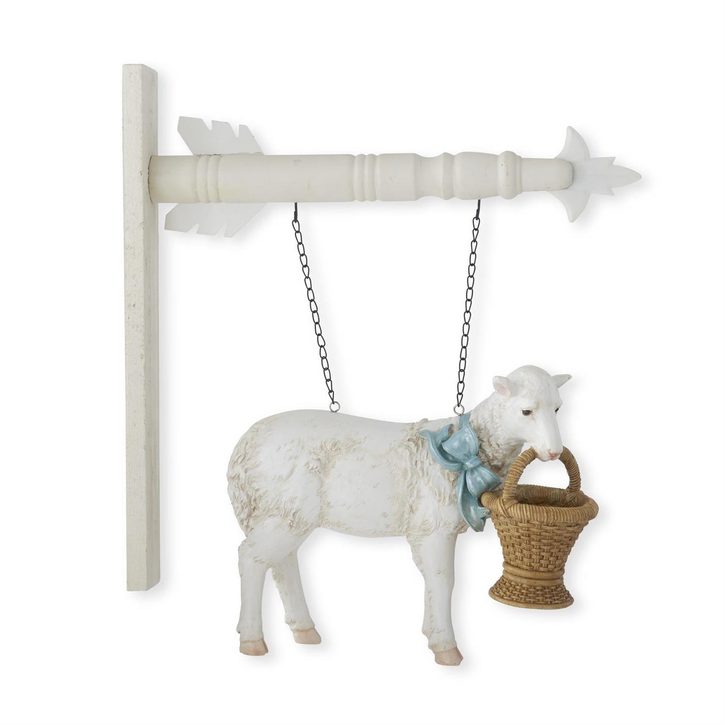Lamb w/Basket Arrow Sign