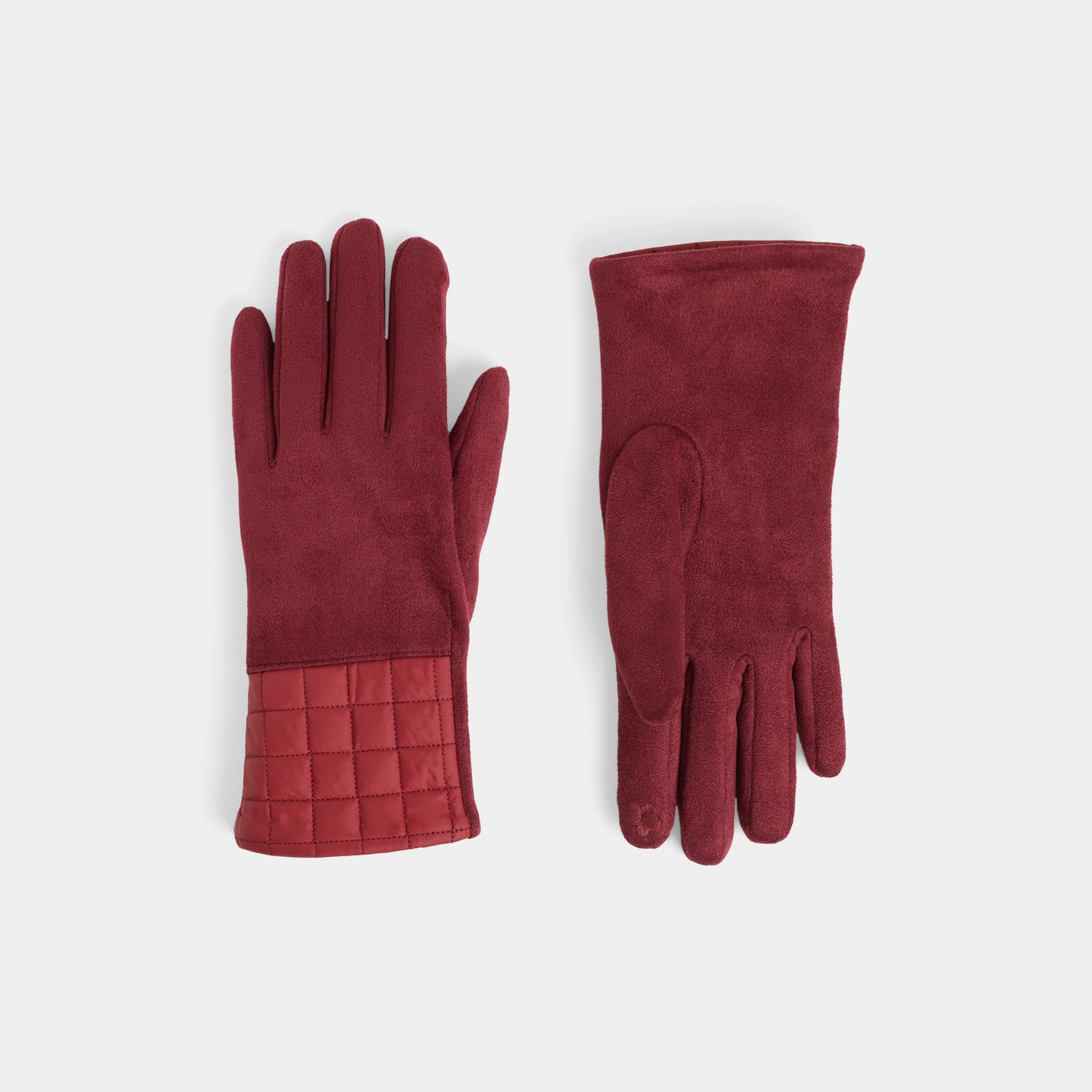 Puffer Wrist Touchscreen Gloves