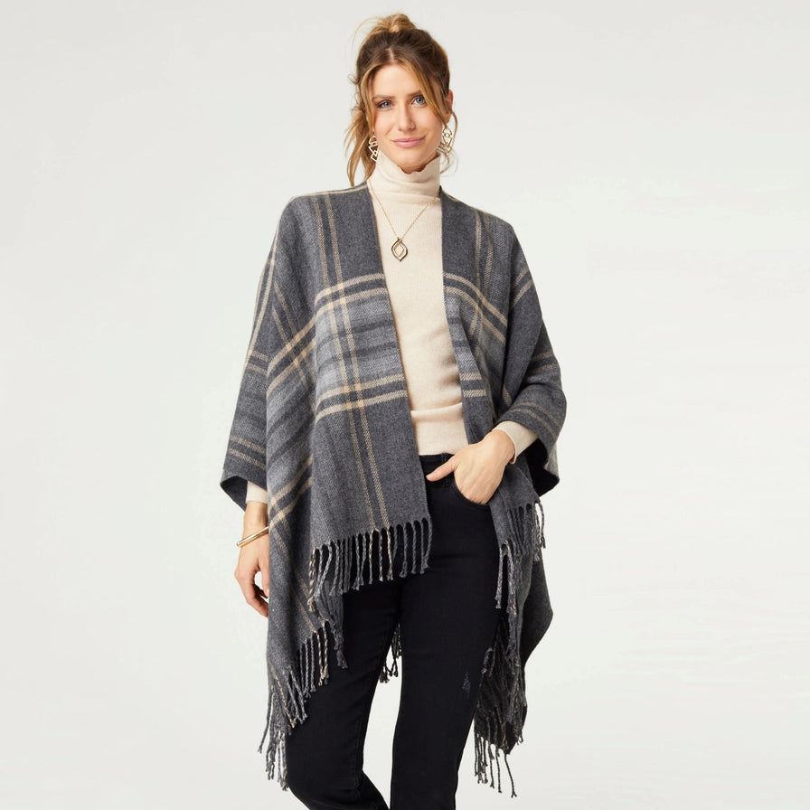 Fireside Plaid Wrap