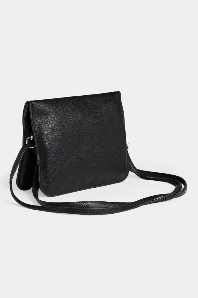 Artisan Beaded Split Pocket Crossbody - Flower