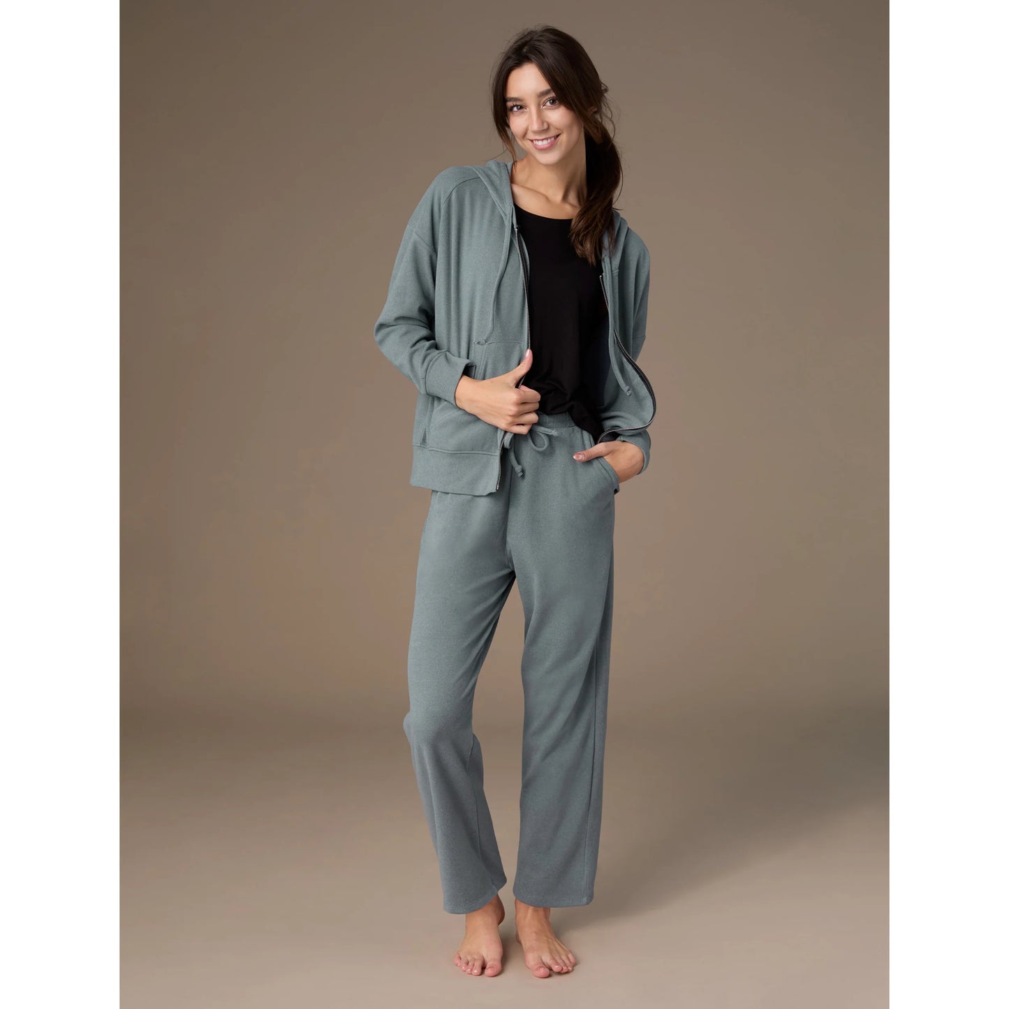 Weekend Brushed Wide Leg Pant