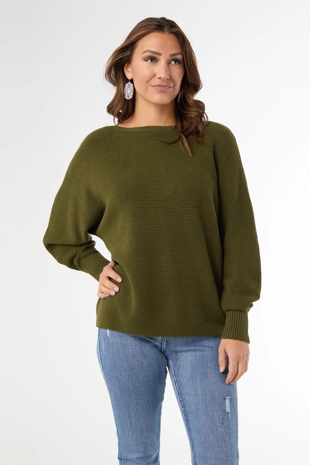 Relaxed Ciana Pullover Sweater