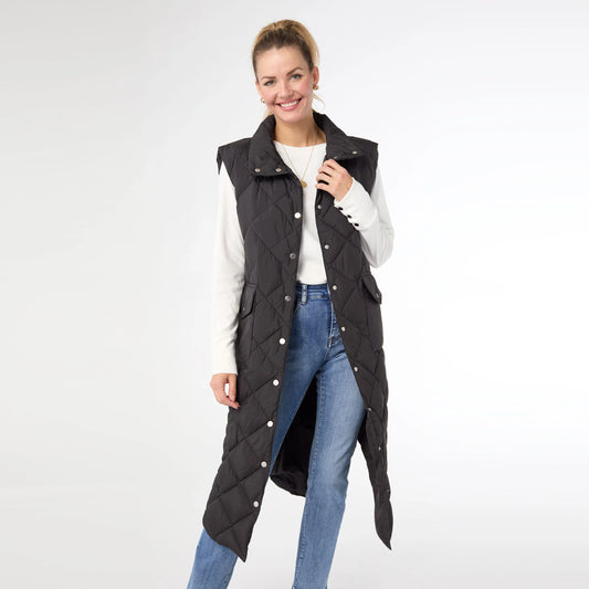 Down Filled Quilted Vest