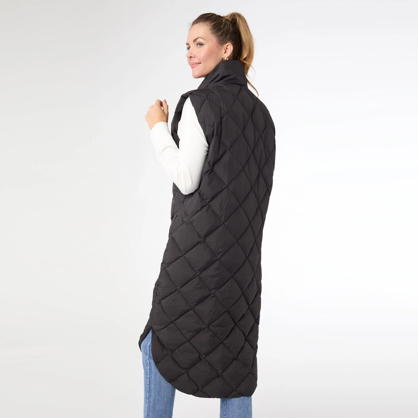 Down Filled Quilted Vest
