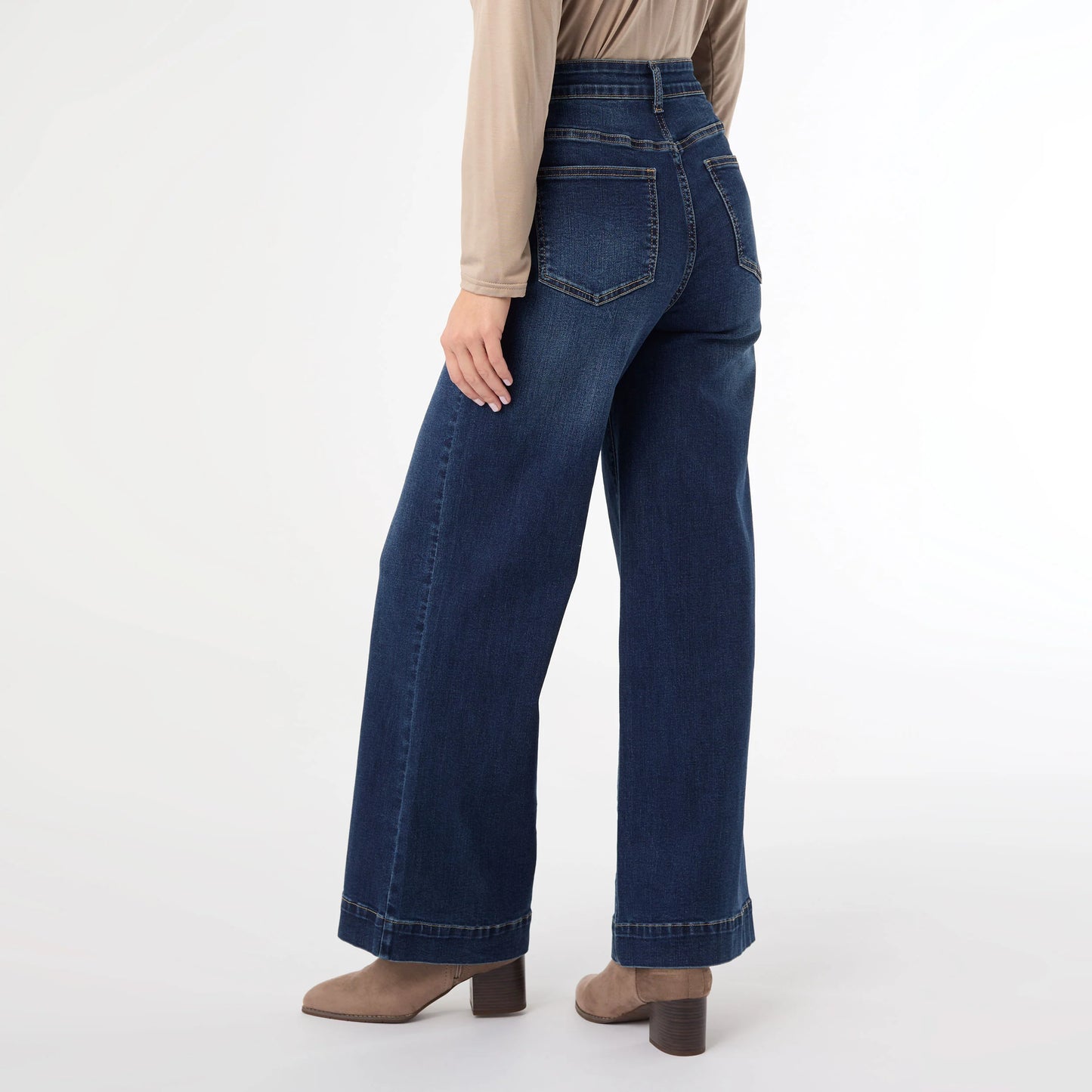 Everstretch Wide Leg Jeans