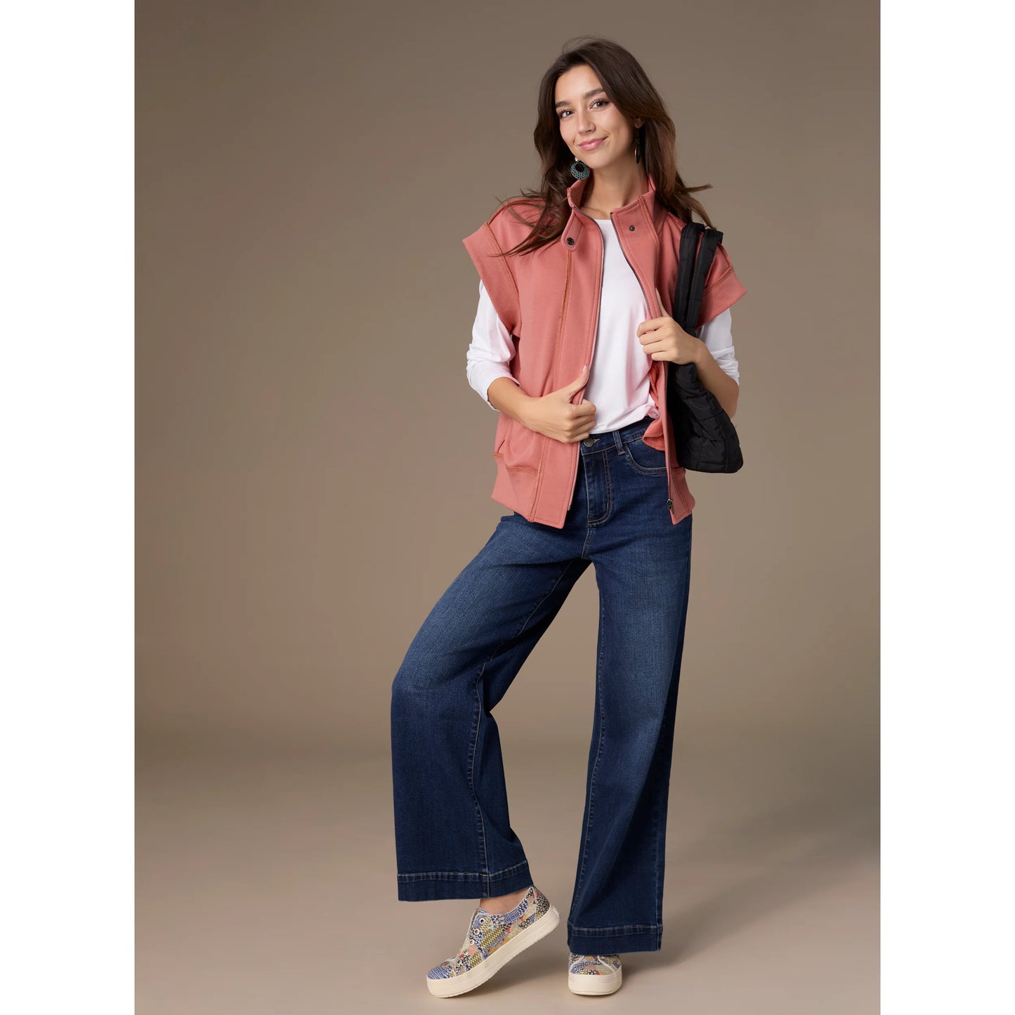 Everstretch Wide Leg Jeans