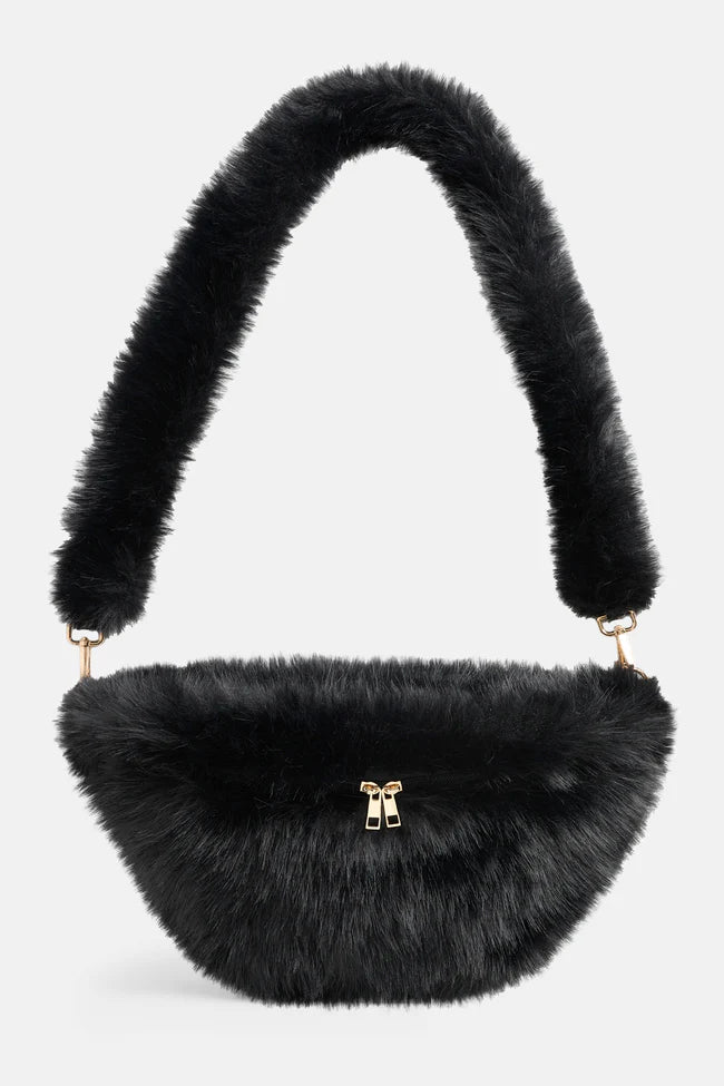Arleigh Faux Fur Crossbody Purse