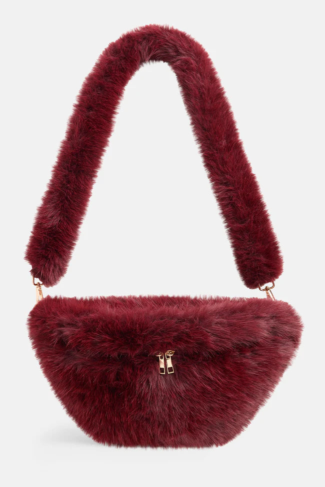 Arleigh Faux Fur Crossbody Purse