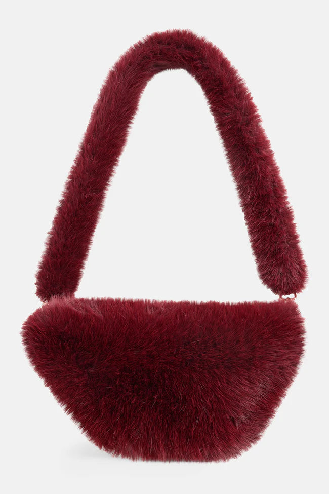 Arleigh Faux Fur Crossbody Purse