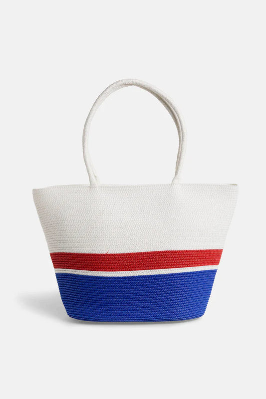 Patriotic Striped Tote