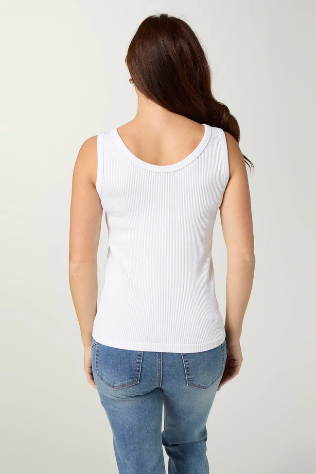 Ultra-Lush Reversible Seamless Ribbed Tank
