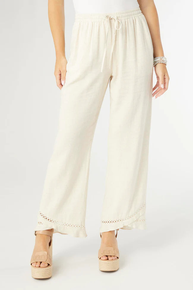 Crossover Ruffle Pant
