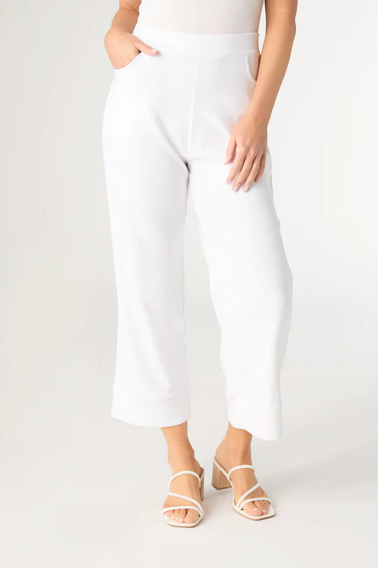 Georgie Wide Leg Cropped Pant