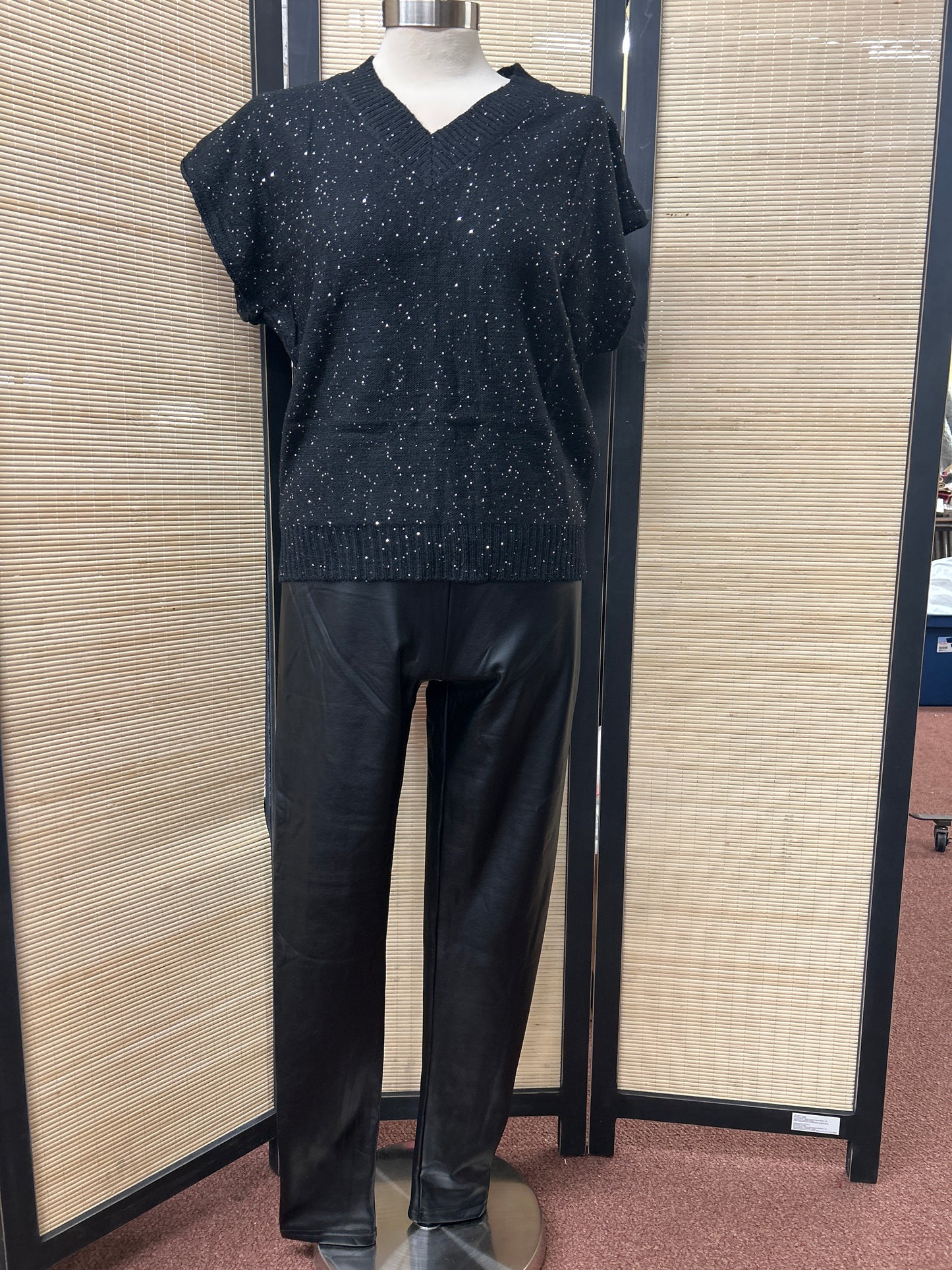 Faux Leather Leggings
