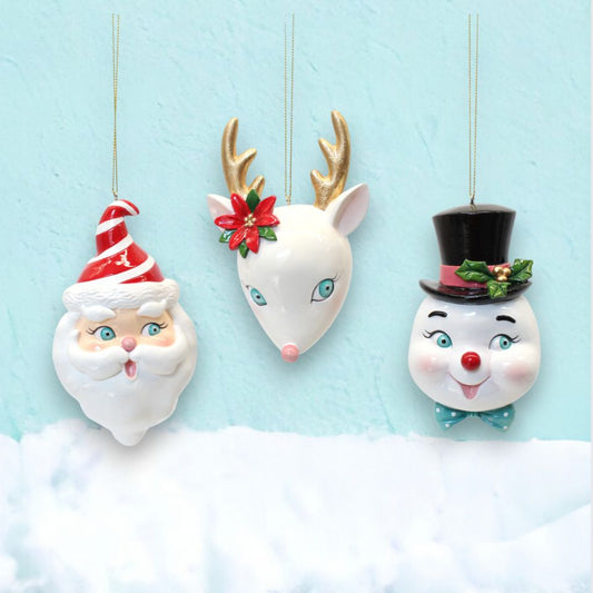 Retro Character Ornaments