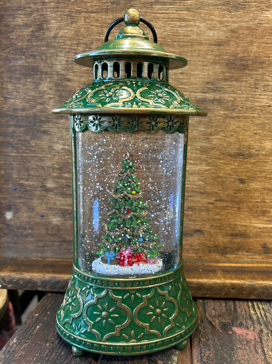 lantern tree led  green