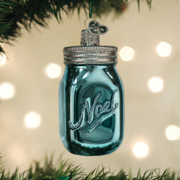 Canning Jar/Mason jar Ornament
