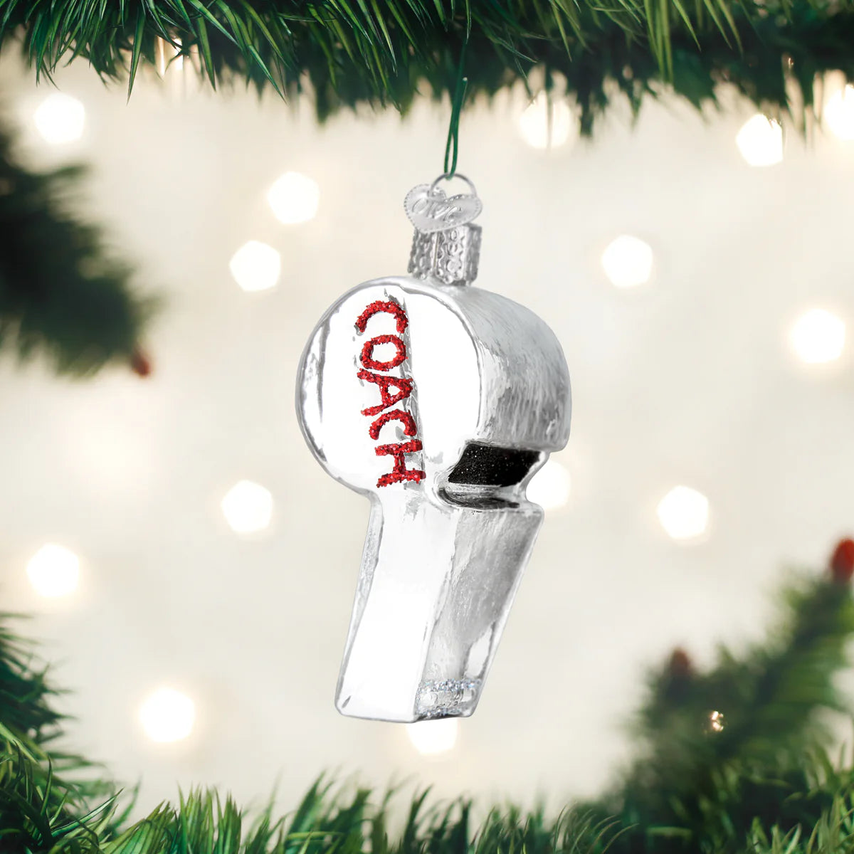 Coach Whistle Ornament