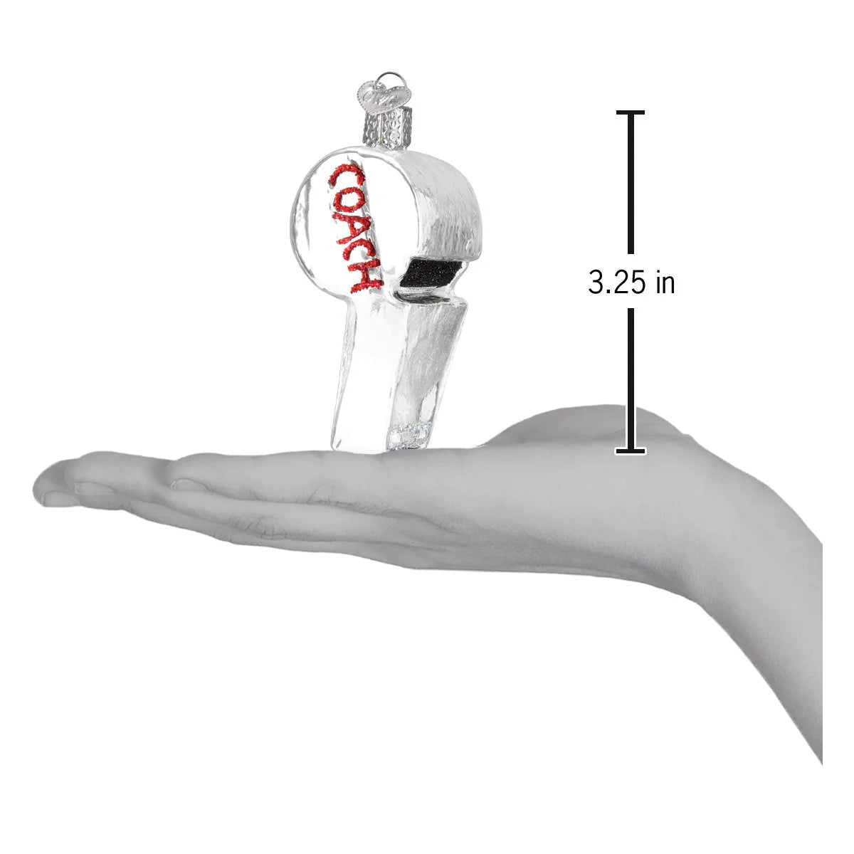 Coach Whistle Ornament
