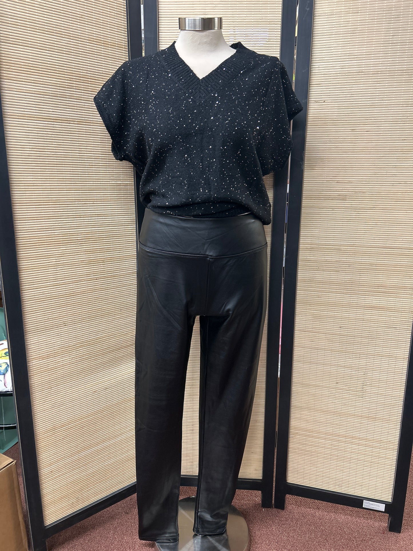 Faux Leather Leggings