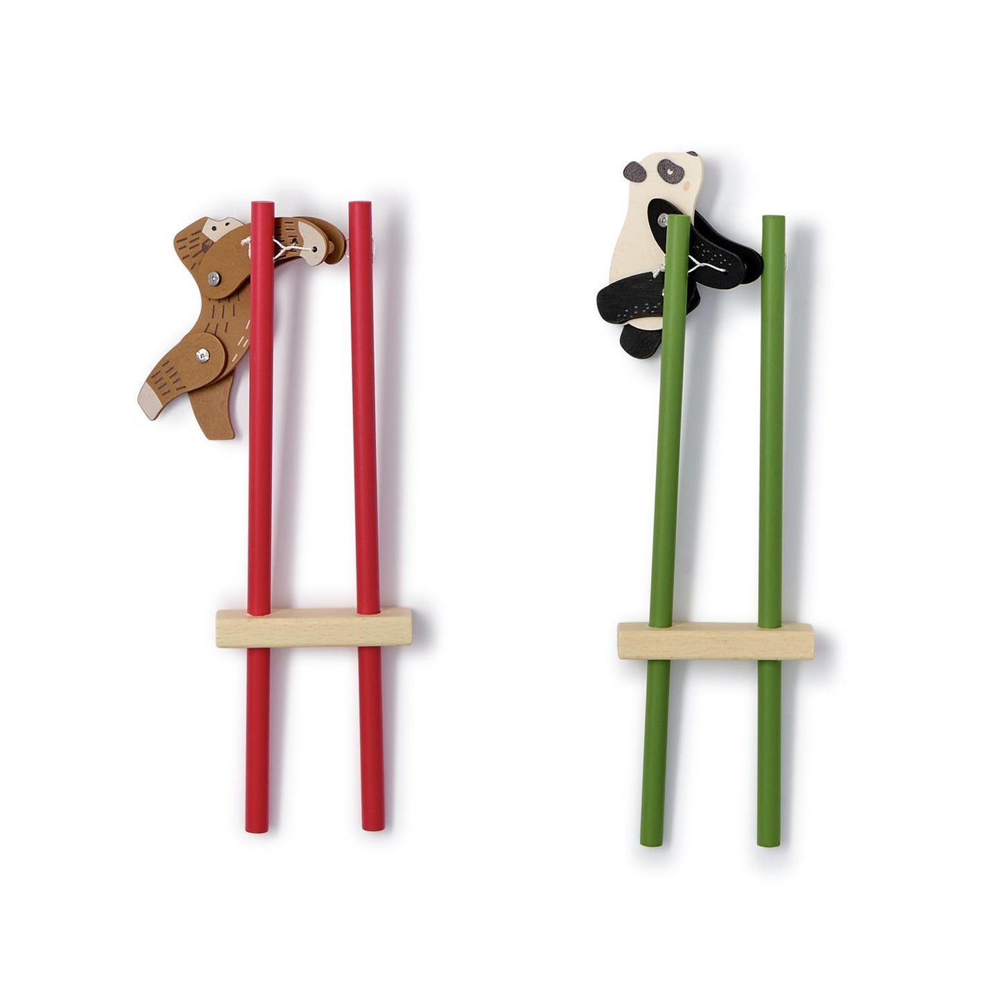 Amazing Animal Acrobats Vintage Wooden Toy