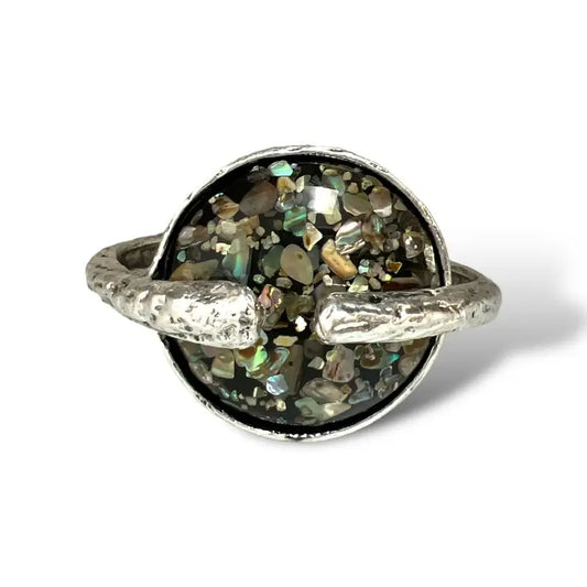 Cuff Bracelet with Shell