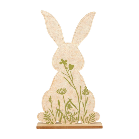 Felt Bunny Silhoutte