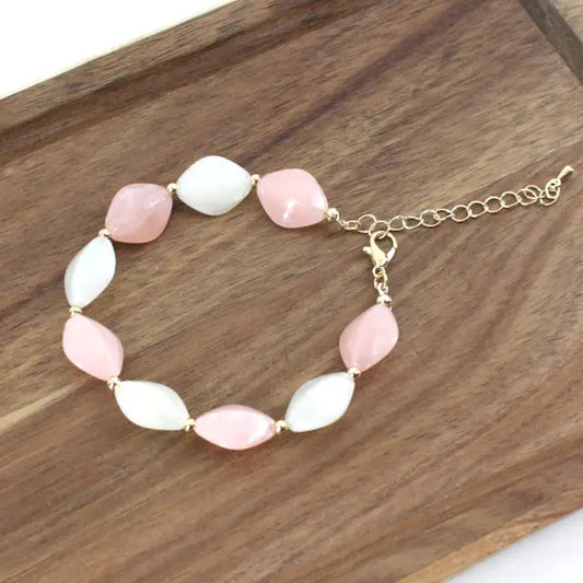 Rhombus Bead Bracelet